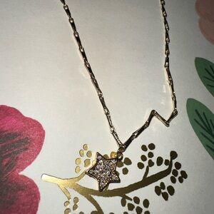 Gold Star Pendant Necklace